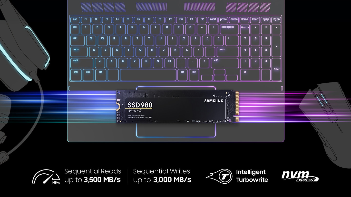 NVMe Samsung SSD 980 M.2 PCIe3 1TB