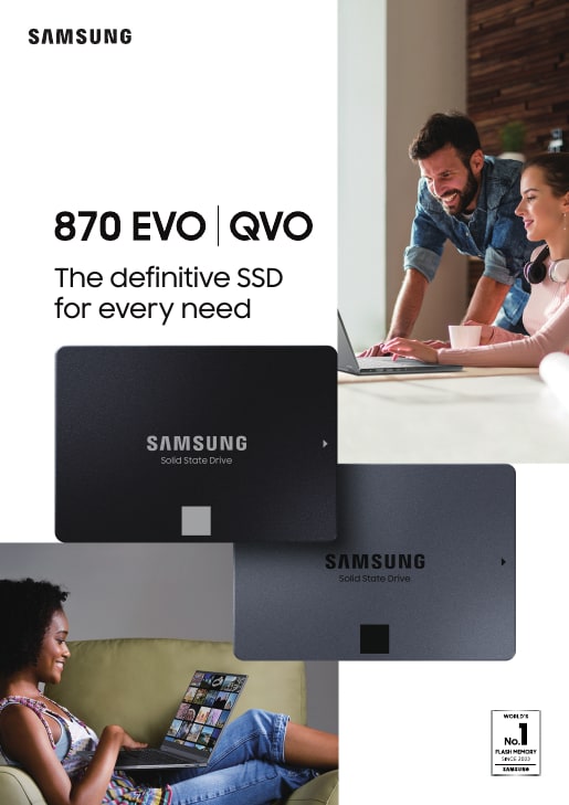Samsung 870 EVO SATA SSD Semiconductor Global