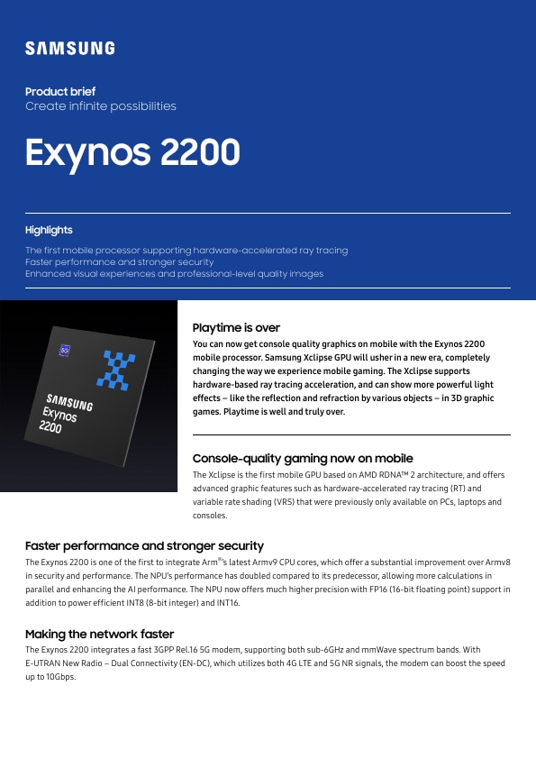 Exynos 2200