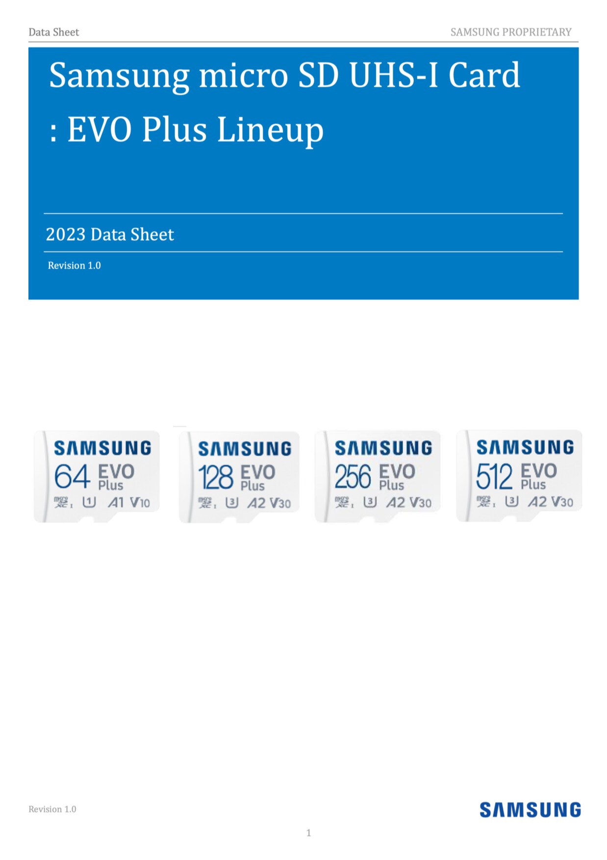 Samsung EVO Plus - Micro SD 64Go V30 - Carte mémoire Samsung