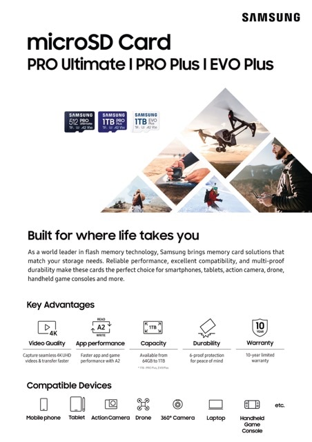 MicroSD PRO Plus Brochure