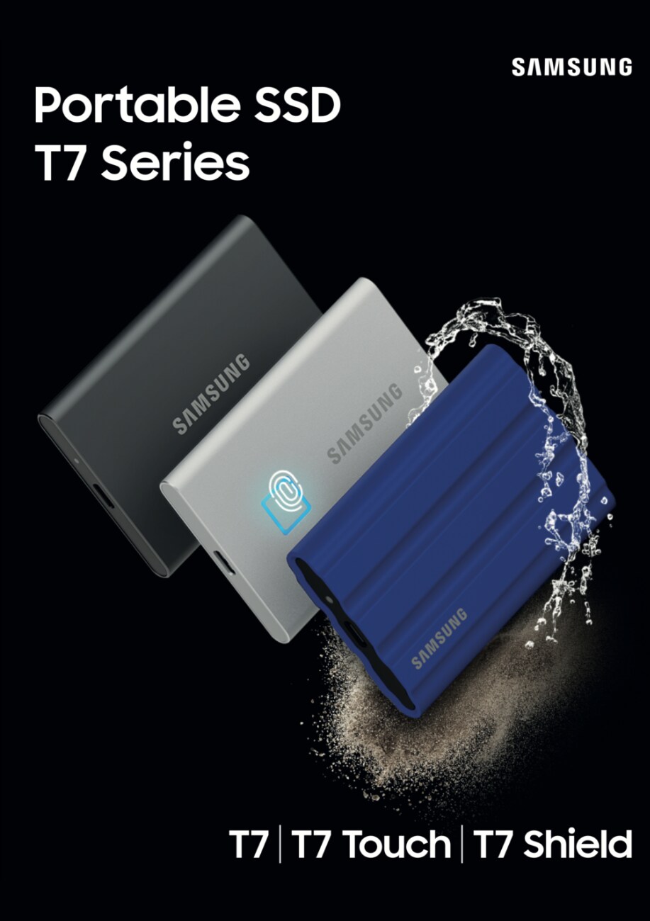 Samsung T7 Shield 1TB 外付けSSD 3台セット-