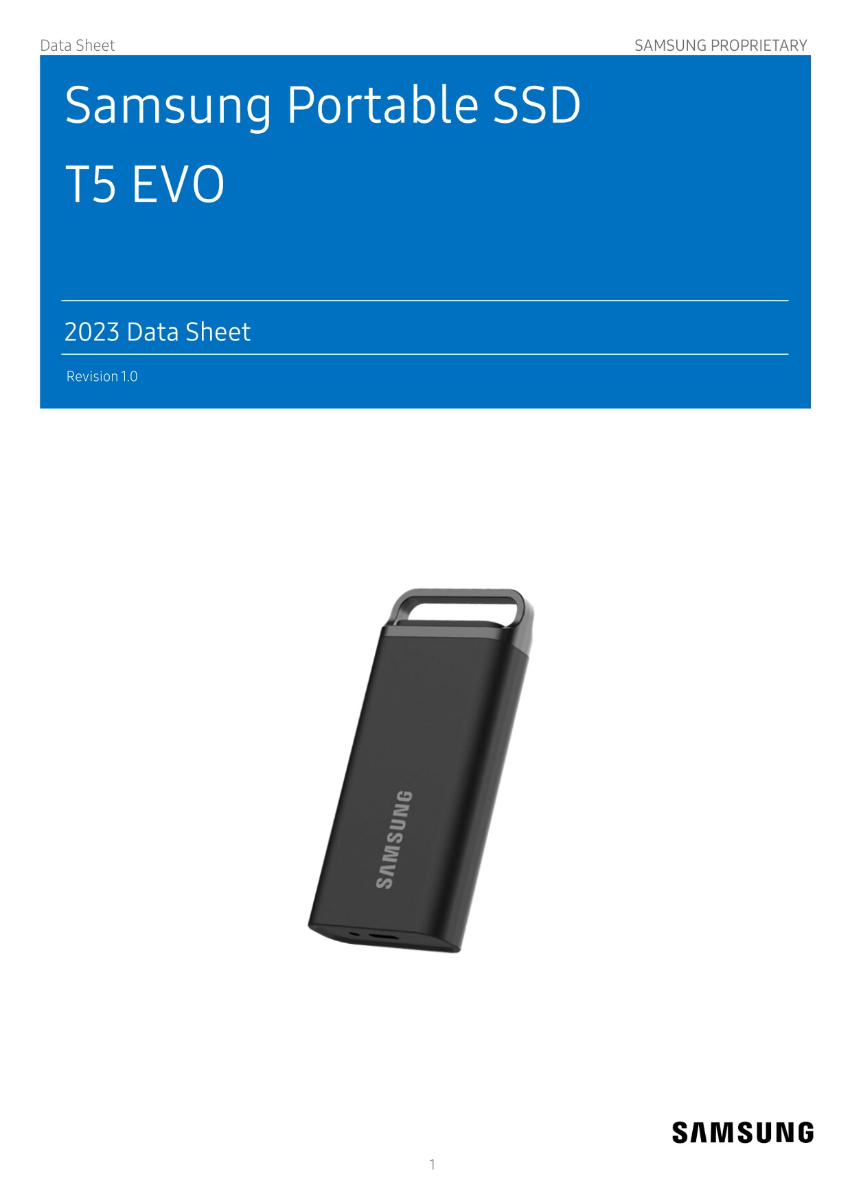 Samsung T5 EVO Portable SSD  Samsung Semiconductor Global