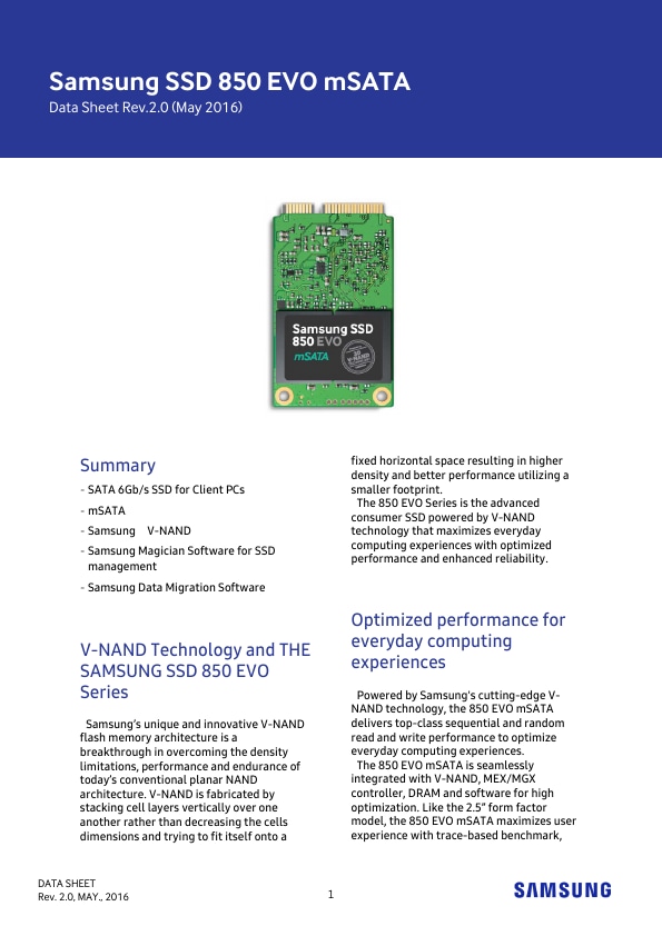 tornado Sign Endurance Samsung 850 EVO | Consumer SSD | Specs & Features | Samsung Semiconductor  Global