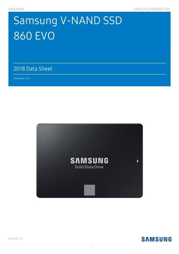 Samsung 860 EVO | Consumer SSD | Specs & Features | Samsung Semiconductor