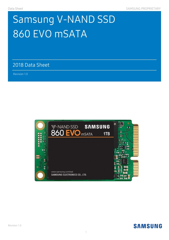 860 EVO Consumer SSD | Specs & Features | Samsung Semiconductor