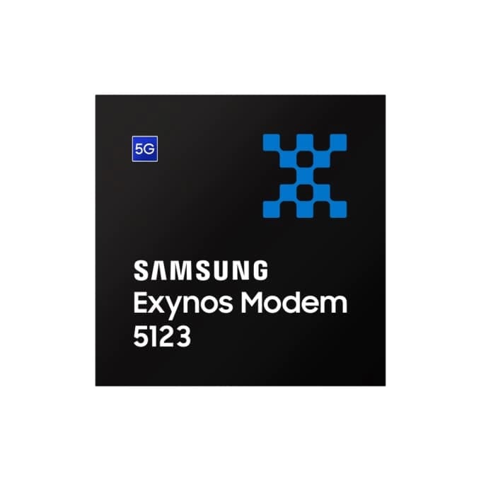 삼성전자 5G 통신칩 ‘엑시노스(Exynos) 모뎀 5123’의 정면 이미지