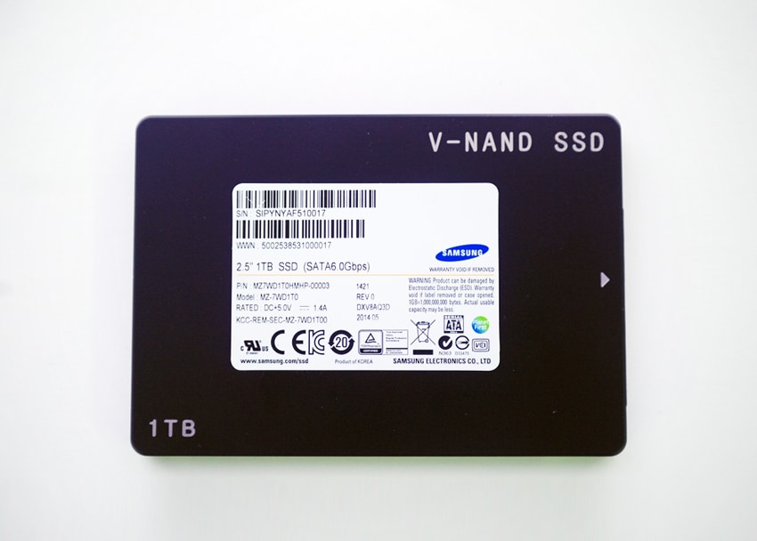 2세대 3D V낸드를 적용한 프리미엄 PC용 SSD 이미지