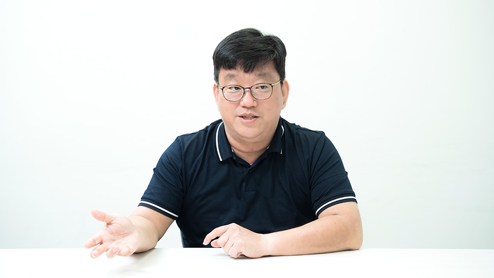 Joonsuk Kim氏(従業員価値提案)は、20年間接続性テクノロジーの研究をしています。