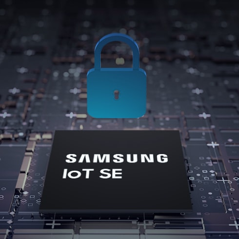 칩에 저장된 민감한 데이터를 보호하는 보안 기능이 있는 삼성 IoT SE