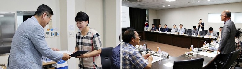삼성전자·화성 소통협의회 2016년 6월 정기회의 현장 사진
