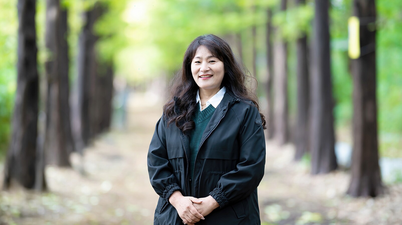참여 소감을 밝히는 동탄3동 통장단협의회장 양경자 위원