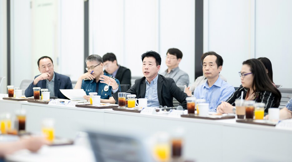 발언 중인 경인일보 남부권취재본부 본부장 김종호 위원