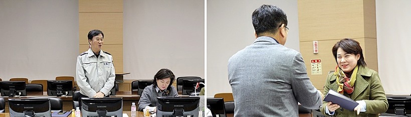삼성전자·용인 소통협의회 2016년 11월 정기회의 현장 사진