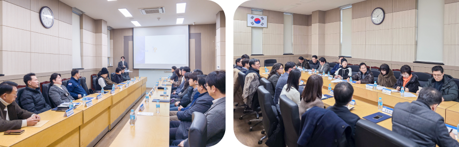 지역사회와 기업의 소통을 위해 한자리에 모인 용인 소통협의회 위원들 