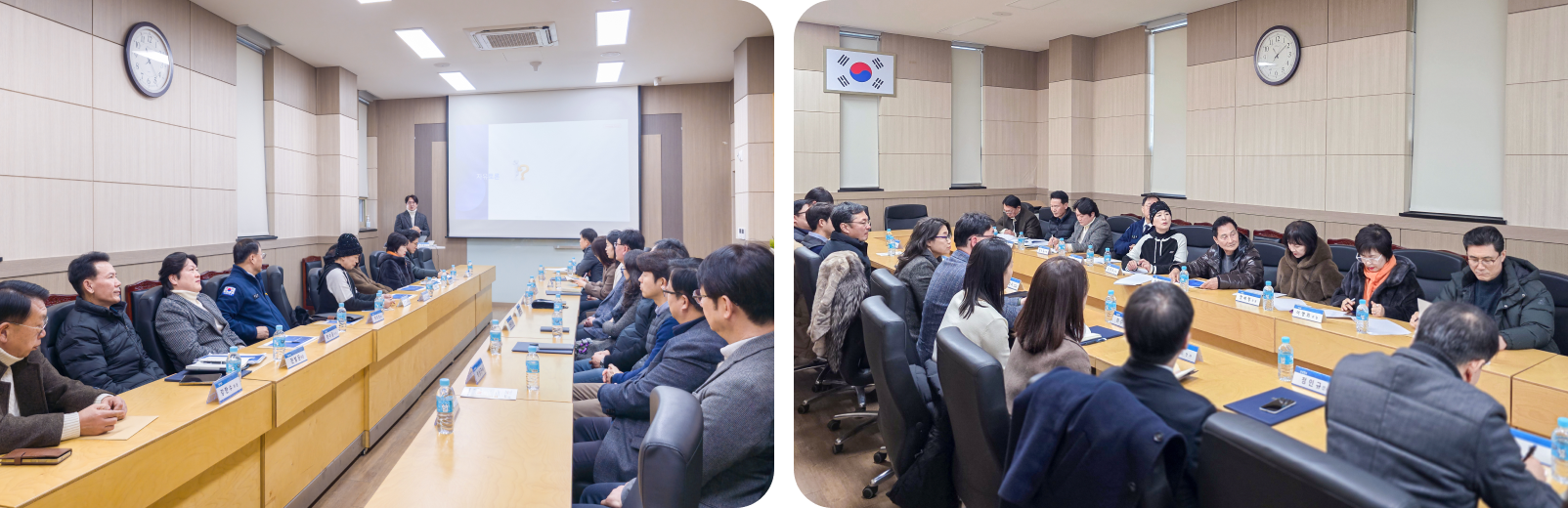 지역사회와 기업의 소통을 위해 한자리에 모인 용인 소통협의회 위원들 