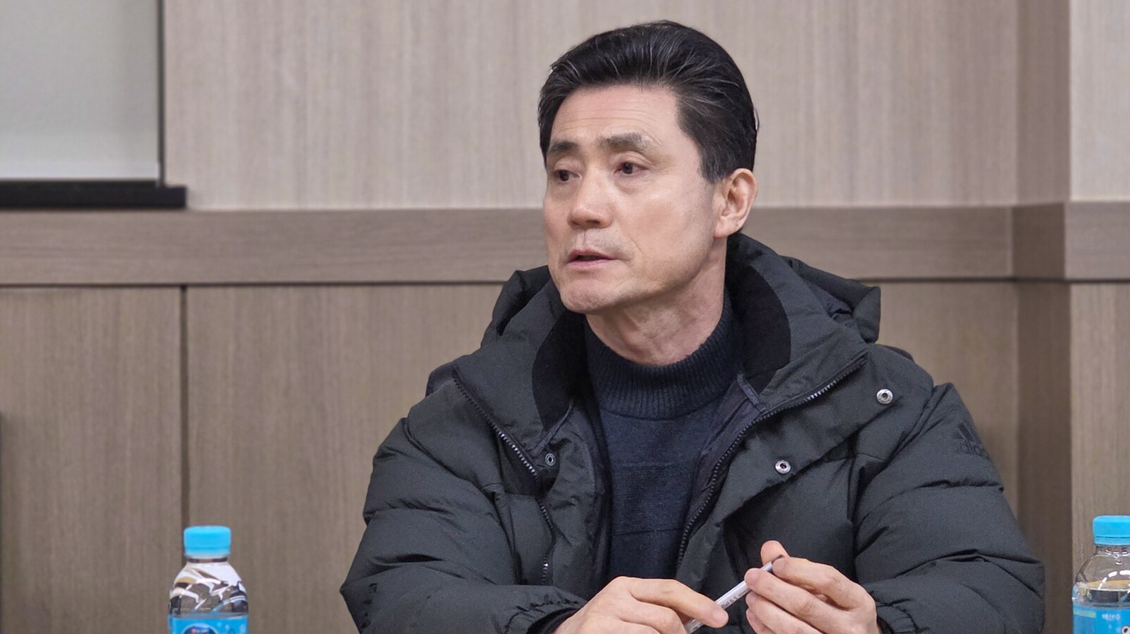 2025년에 지역사회 주요 사안을 전달하는 양희상 위원