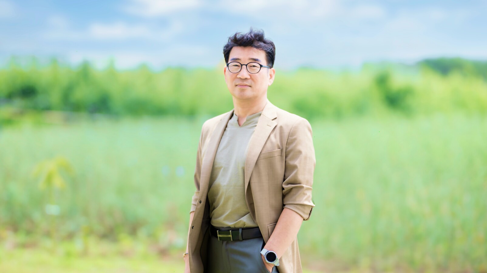 평택 캠퍼스 투어를 마치고 소감을 나눈 한만현 위원