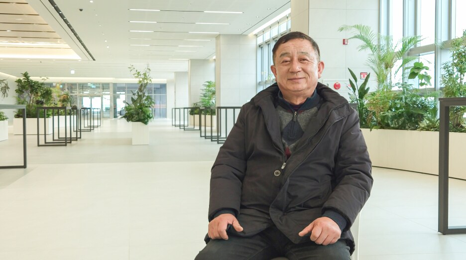 기업과 지역의 상생에 대한 의견을 전하는 우제욱 대표위원