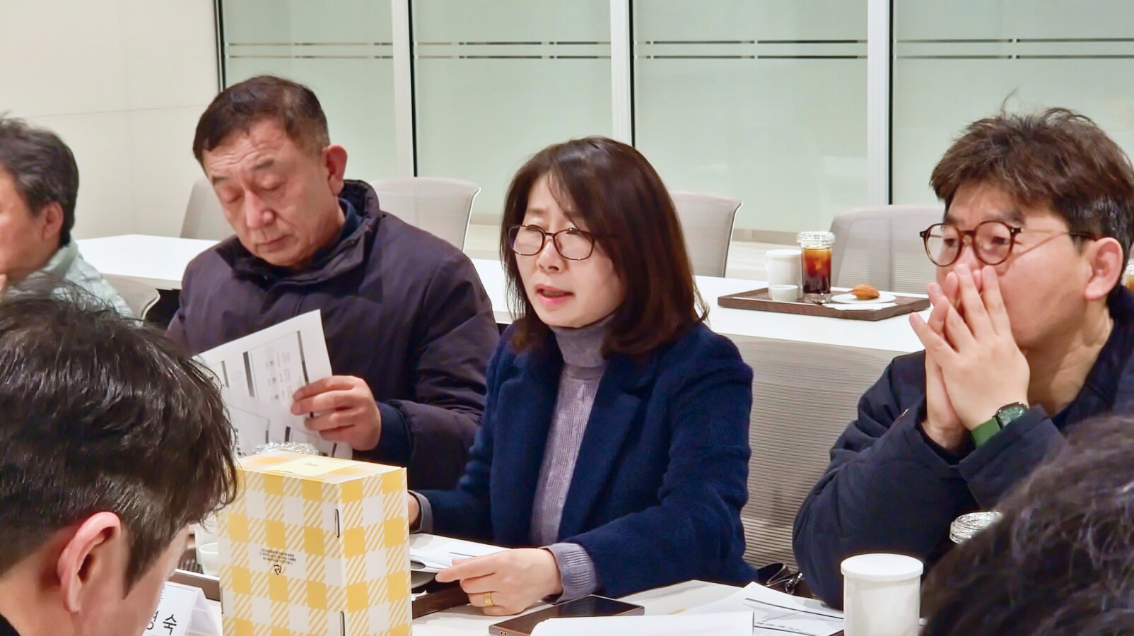 방류수 온도 문제에 대한 지역사회 소통의 의미를 밝히는 이영숙 간사