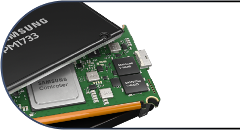 Samsung PM1733 product image.