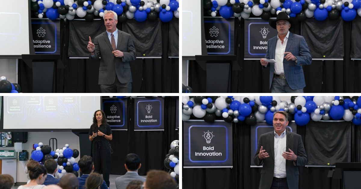 Clockwise from top left: Donnie Maib, JJ Gottsch, John Perkins and Pat Guzman-Weema. 