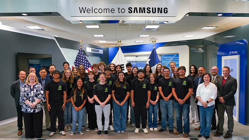 Third Taylor ISD cohort wraps up summer internship with Samsung Austin Semiconductor