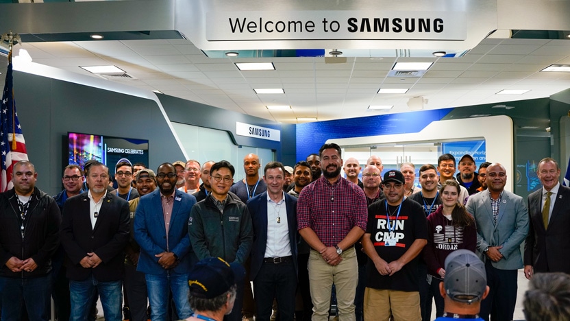 Army veterans at Samsung Austin Semiconductor