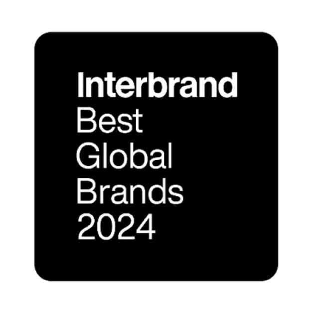 No.5 Brand Rank by Interbrand 2024