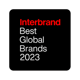 No.5 Brand Rank by Interbrand 2023