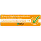 Certified safe workplace by BÄD