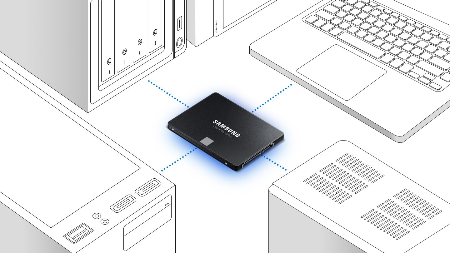 SAMSUNG 870 EVO SATA SSD 250GB 2.5” Internal Solid State Drive, Upgrade  Desktop PC or Laptop Memory and Storage for IT Pros, Creators, Everyday  Users