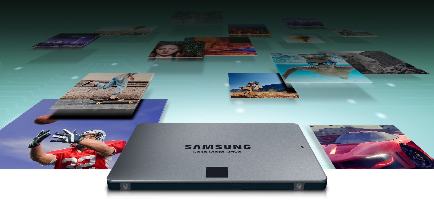 SAMSUNG V-NAND SSD 870 QVO 4TB ②