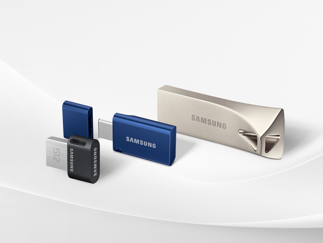 This is a USB flash drive product from Samsung Semiconductor's Consumer Storage.