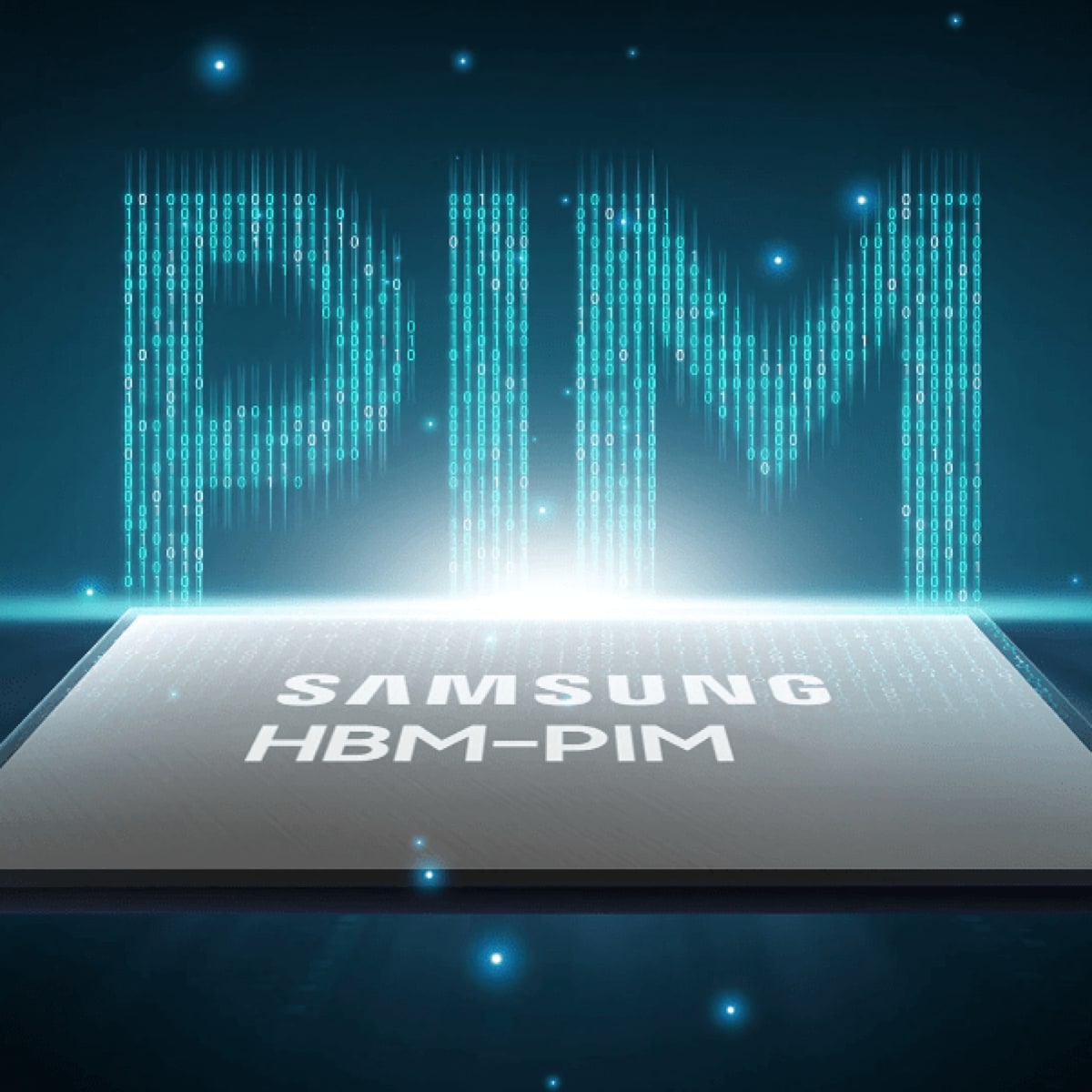 This is the HBM-PIM, one of the Samsung Semiconductor products introduced at Memcon 2023.