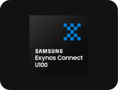 Samsung Electronics' Exynos Connect U100 is on display.