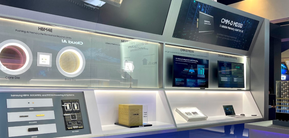 Samsung Semiconductor Cloud AI Memory zone at FMS 2026