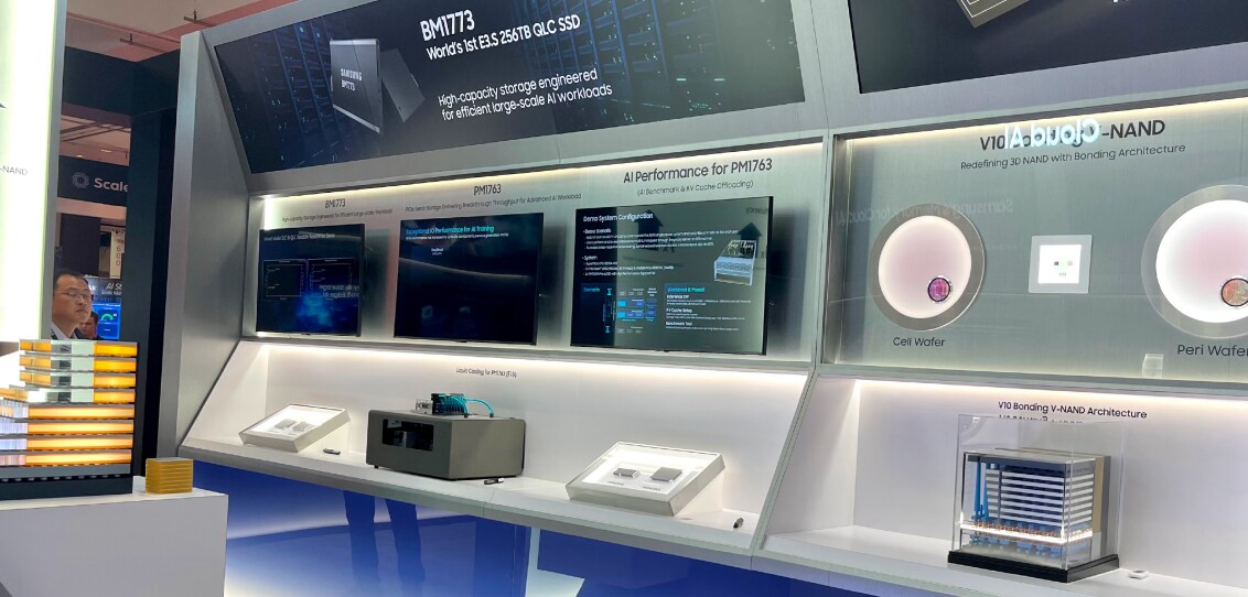 Samsung Semiconductor Cloud AI Storage zone at FMS 2026