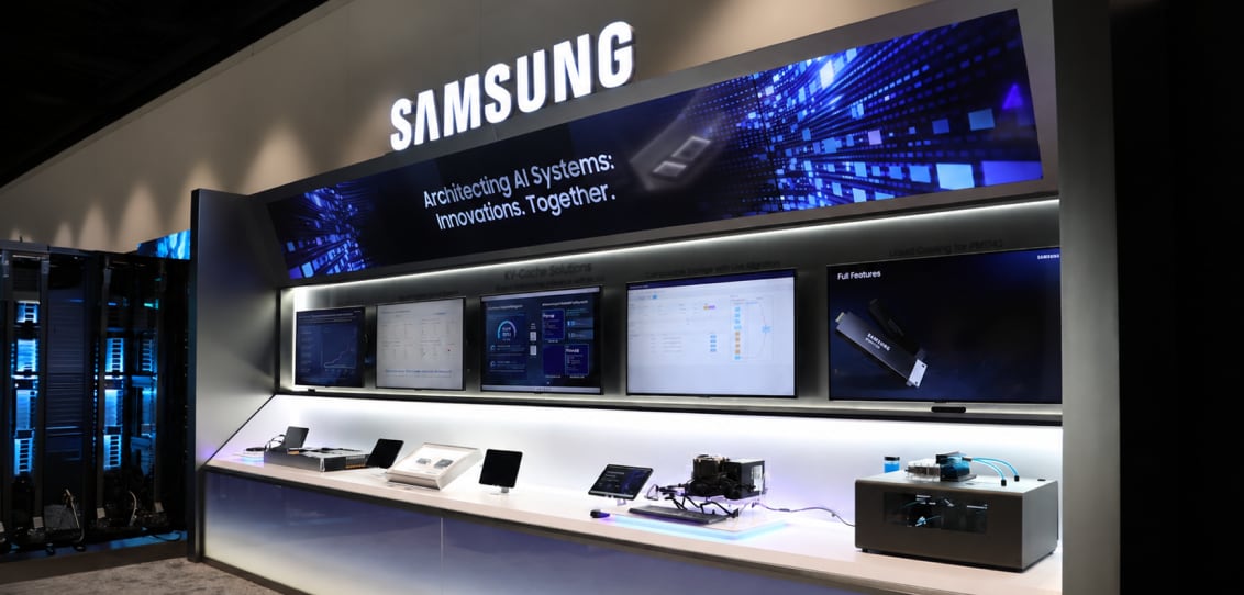 Samsung Semiconductor booth at  OCP Global Summit 2026