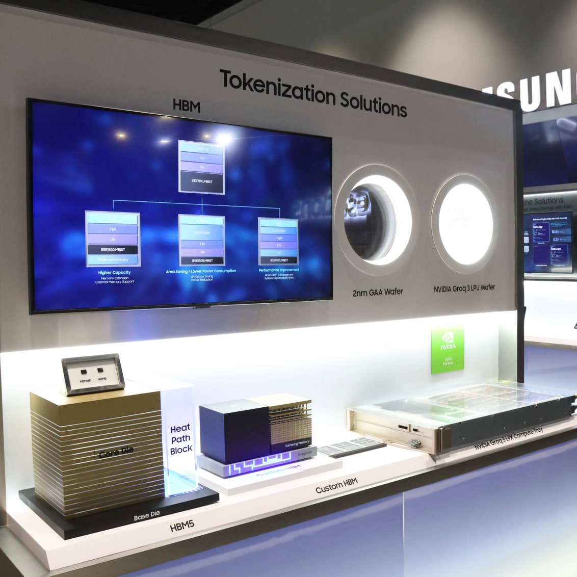 Samsung Semiconductor booth at OCP Global Summit 2026