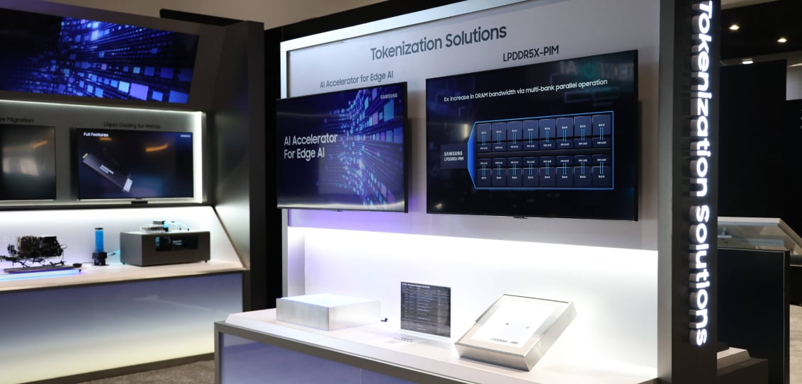 Samsung Semiconductor booth at OCP Global Summit 2026