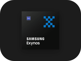The Samsung Xclipse GPU is located in the center.