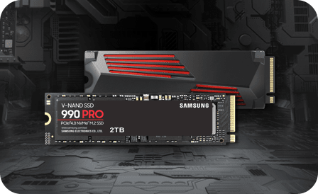 The 990 PRO SSD optimized for gamers and creators with next level performance.