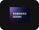 An illustrative image of GDDR6.