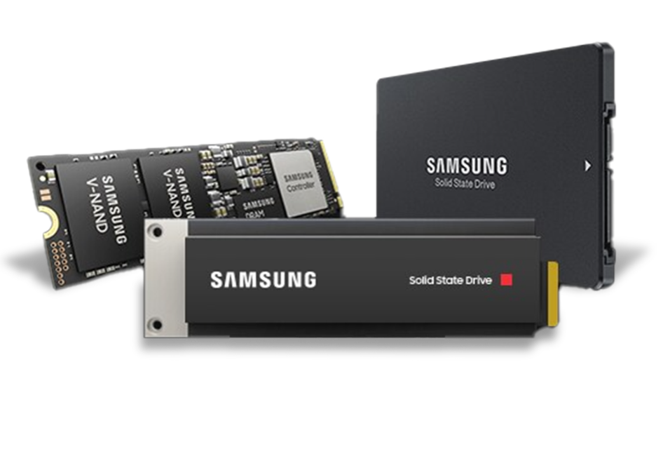 삼성 data center SSD 제품들 이미지