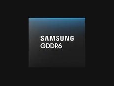 삼성 GDDR6 제품 이미지