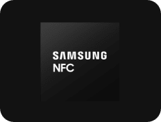 Samsung NFC delivers industry-leading operating distance with next-generation RF performance.