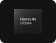 A product image of Samsung LPDDR4.