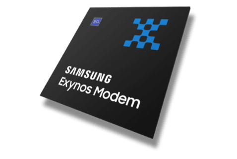 A product image of Samsung Exynos Modem.