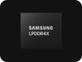 A product image of Samsung LPDDR4X.